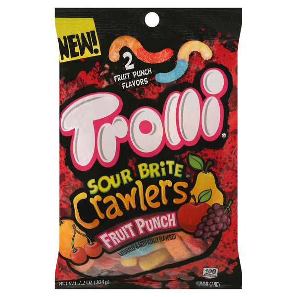Trolli Fruit Punch Crawlers Bag